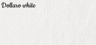 Цвет экокожи Dollaro White для медицинской банкетки со спинкой БС02, 3-х местной